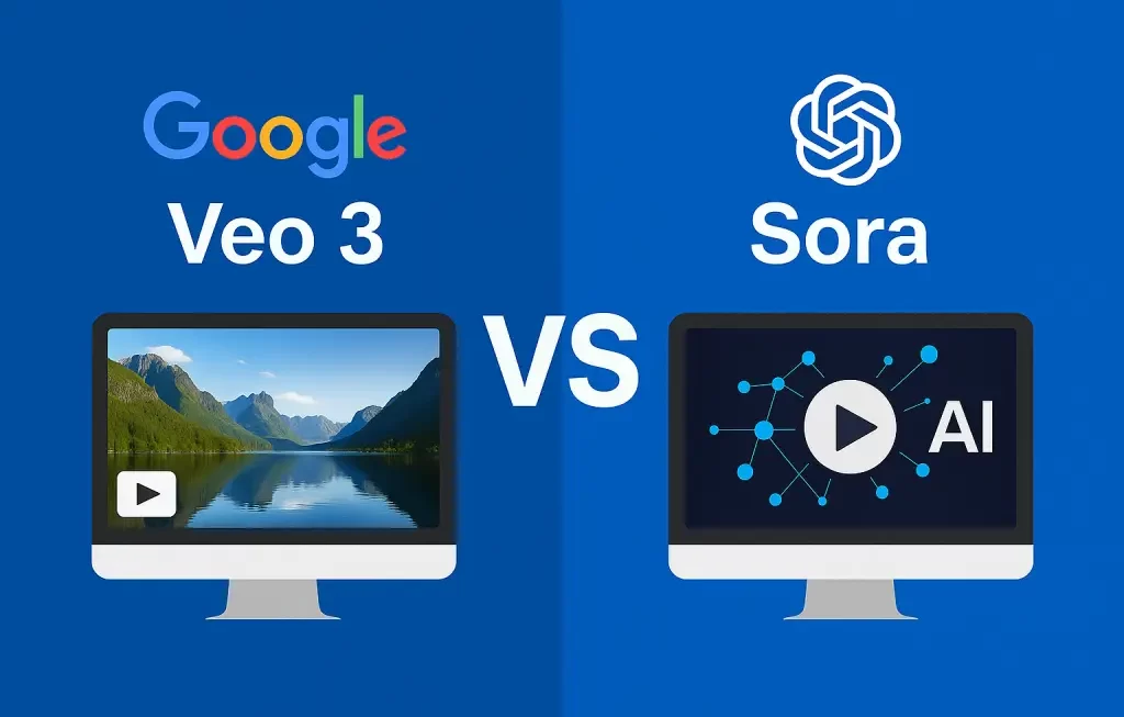 Google Veo 3 vs Sora: Qual é o melhor gerador de vídeo por IA?