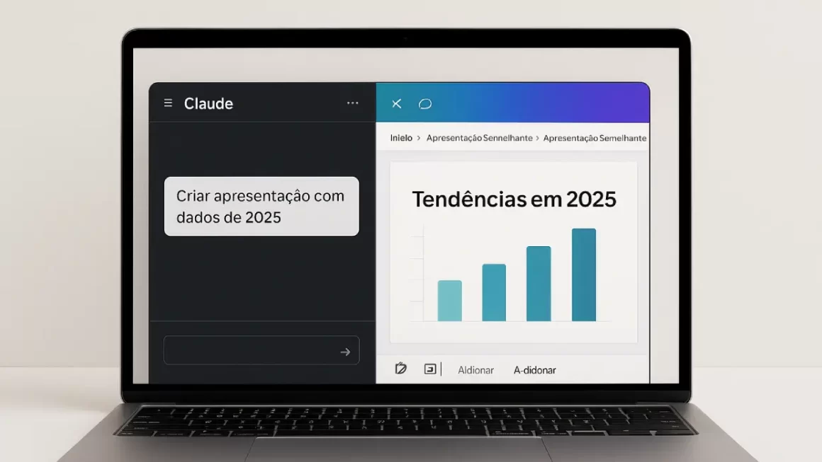 Claude agora cria e edita no Canva com comandos de texto