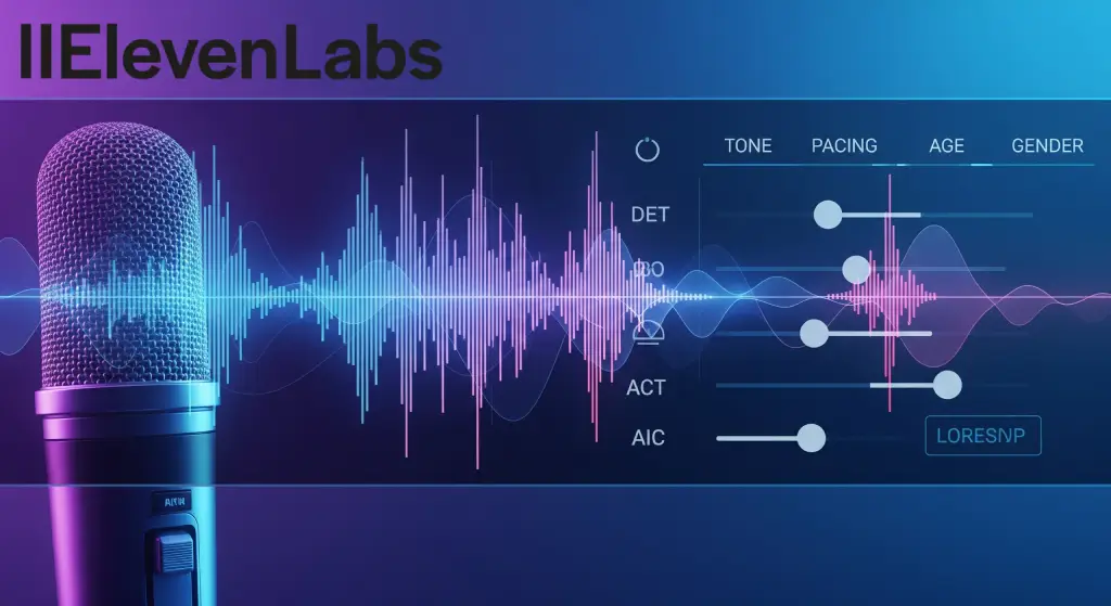 ElevenLabs Lança Voice Designer e Novo Modelo TTS Eleven v3