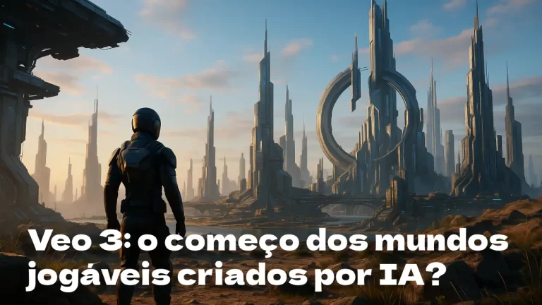 Google Veo 3- o começo dos mundos jogáveis criados por IA