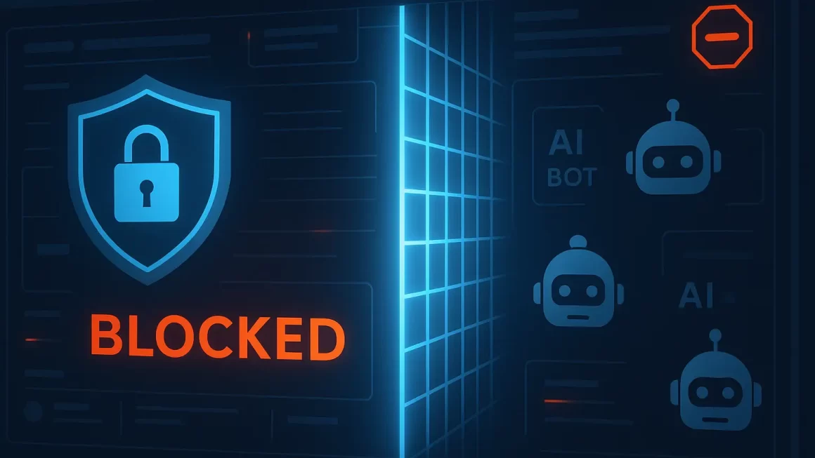 Cloudflare vai bloquear crawlers de IA por padrão: o que muda para publishers, SEO e ferramentas