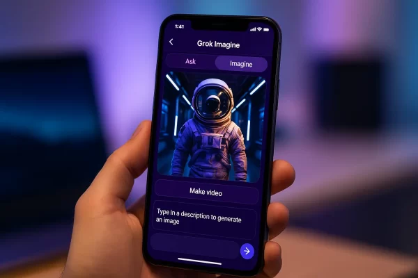 Grok Imagine: a nova IA de Elon Musk que transforma imagens em vídeos (e memes)