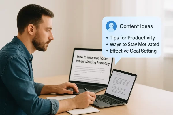 Como usar Inteligência Artificial para escalar sua produção de conteúdo (sem perder qualidade)