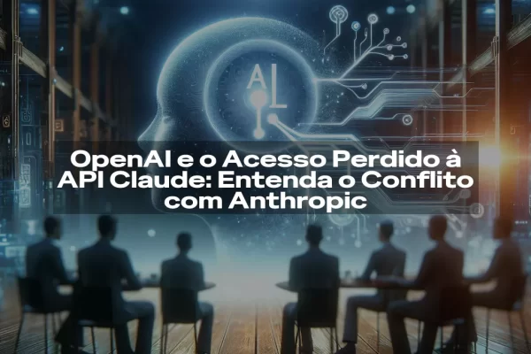 OpenAI e o Acesso Perdido à API Claude: Entenda o Conflito com Anthropic