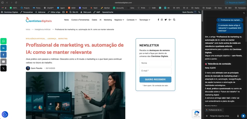 ChatGPT Atlas: o que muda com o navegador da OpenAI para conteúdo e marketing