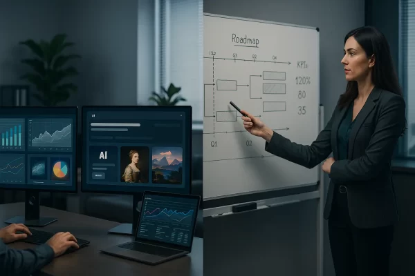 Profissional de marketing vs. automação de IA: como se manter relevante