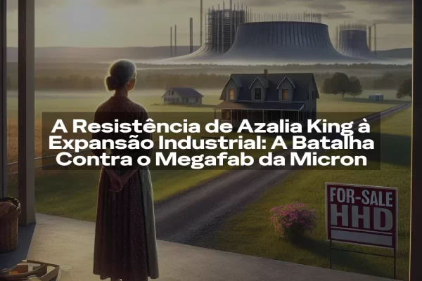 A Resistência de Azalia King à Expansão Industrial: A Batalha Contra o Megafab da Micron