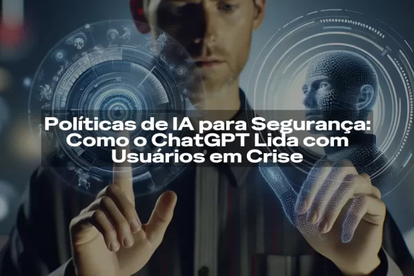 Políticas de IA para Segurança: Como o ChatGPT Lida com Usuários em Crise