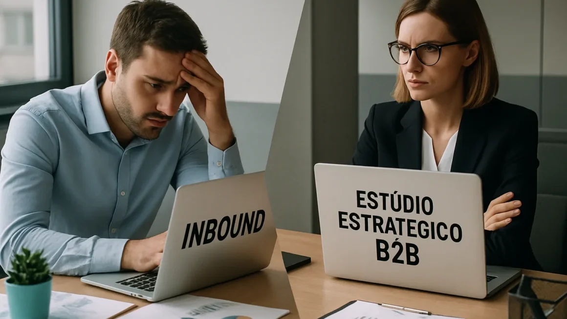 Agência de Inbound enfrenta limites frente a Estúdio Estratégico B2B