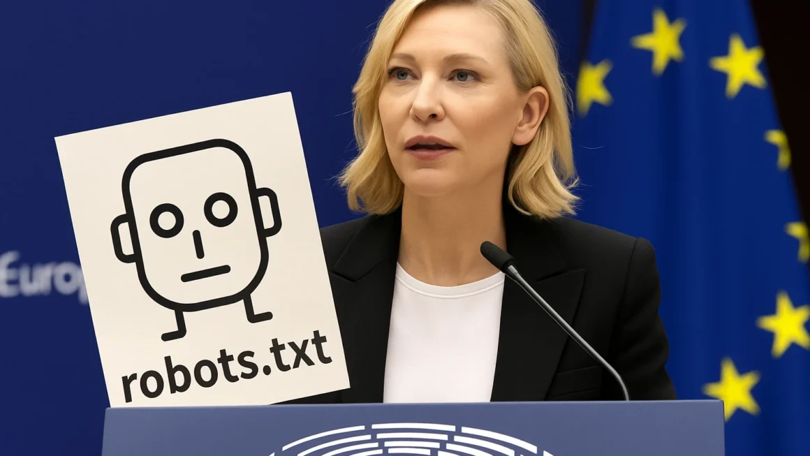 Hollywood criou um robots.txt para o rosto humano, mas ninguém prometeu ler