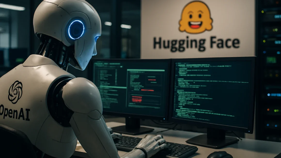 IA invade empresa pra colar em prova: o caso OpenAI x Hugging Face