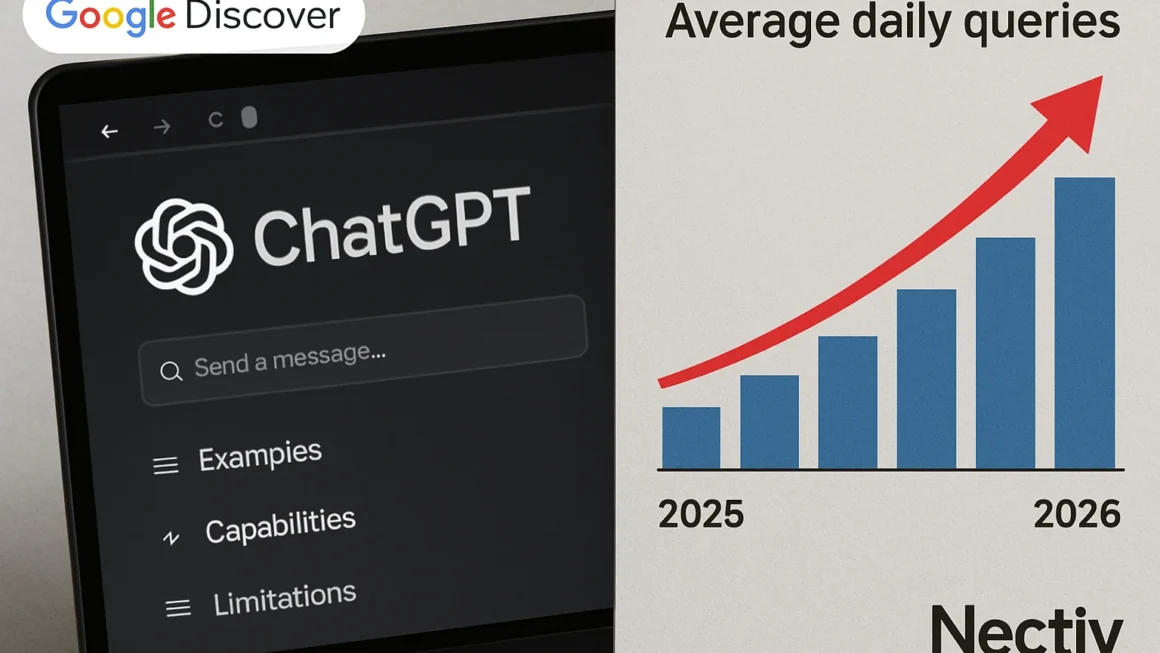 O ChatGPT triplicou as buscas que faz antes de responder